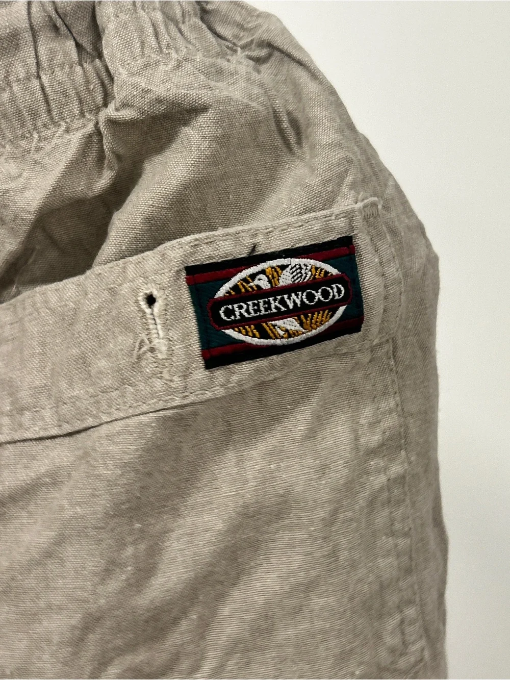 Men's Casual Drawstring Shorts in Light Taupe